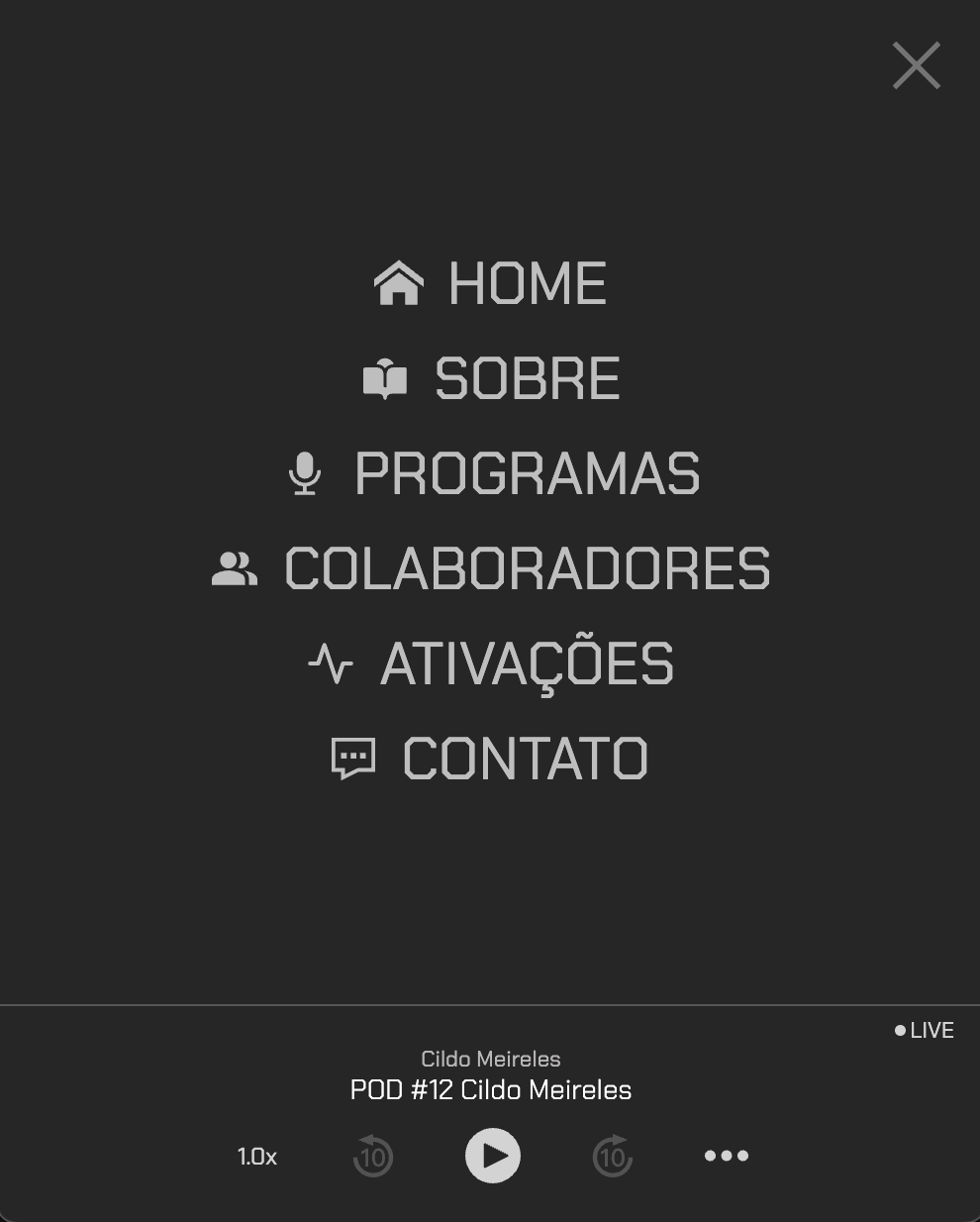 Player de Áudio | Arte Sonora